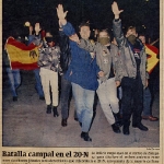 Batalla campal el 20 N