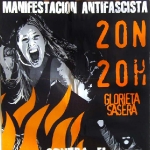 Manifestación antifascista