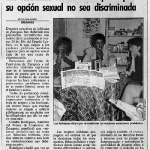 1991 Plataforma lesbianismo en prensa