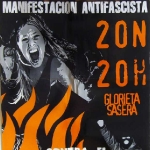 Mnaifestación antifascista