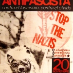 Manifestación antifascista