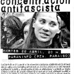 Concentración antifascista