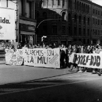 Manifestación apoyo a la insumisión