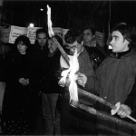 Manifestación apoyo a la insumisión