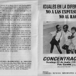 No a las expulsiones