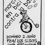 Marcha en bici contra la base