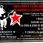 Segundo concierto flamenco zapatista