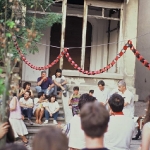 Fiesta sandinista en la Casa de la Paz