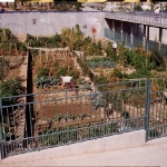 Huertos en el Jardin de la Memoria