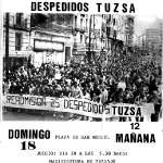 Manifestación por la readmisión