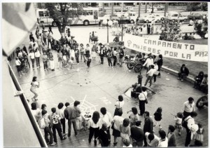 Campamento de mujeres por la paz